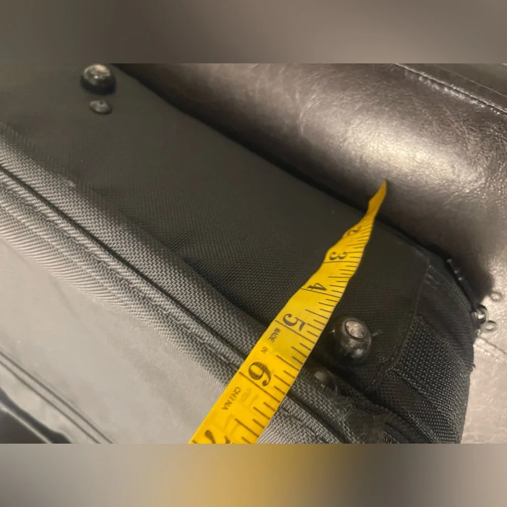 TUMI made in USA ballistic carryon large bag. Missing shoulder strap